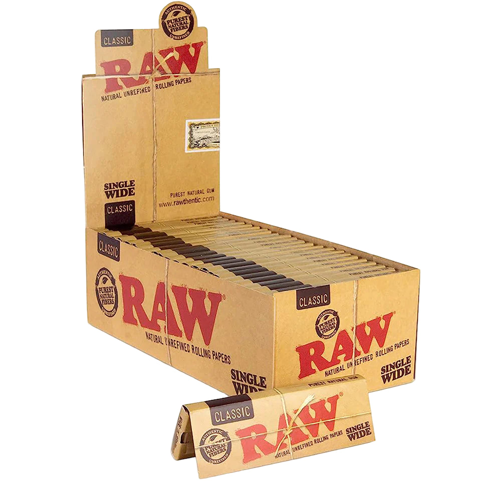 Single Wide (50 pack) Rolling Papers - The Wee Smoke Shop