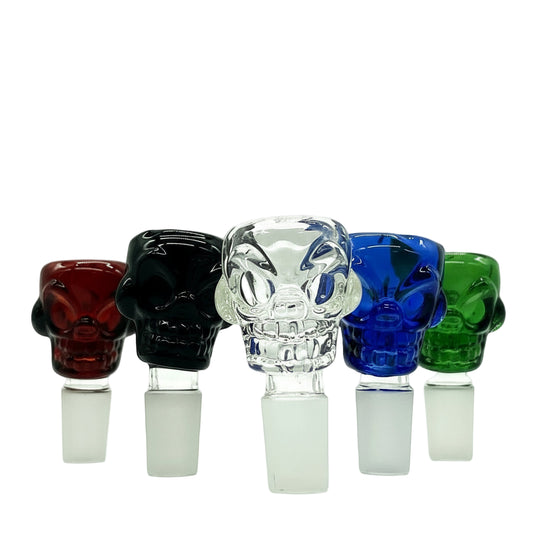 Skull Shaped Bowl 18mm (1 G) - The Wee Smoke Shop