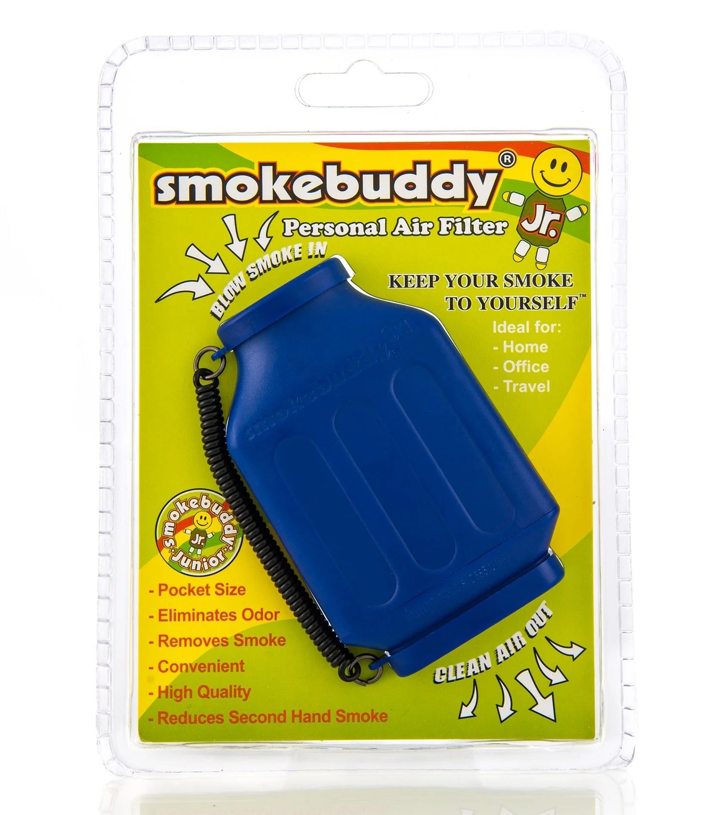 Smoke Buddy Junior-Blue-The Wee Smoke Shop