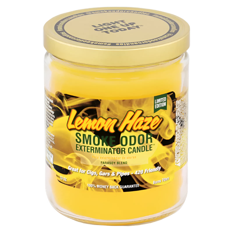 Lemon Haze Smoke Odor Exterminator Candle - Wee Smoke Shop