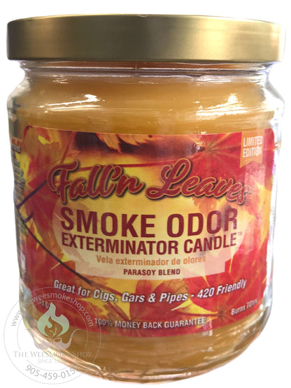 Fall'n Leaves Smoke Odor Exterminator Candle - Wee Smoke Shop