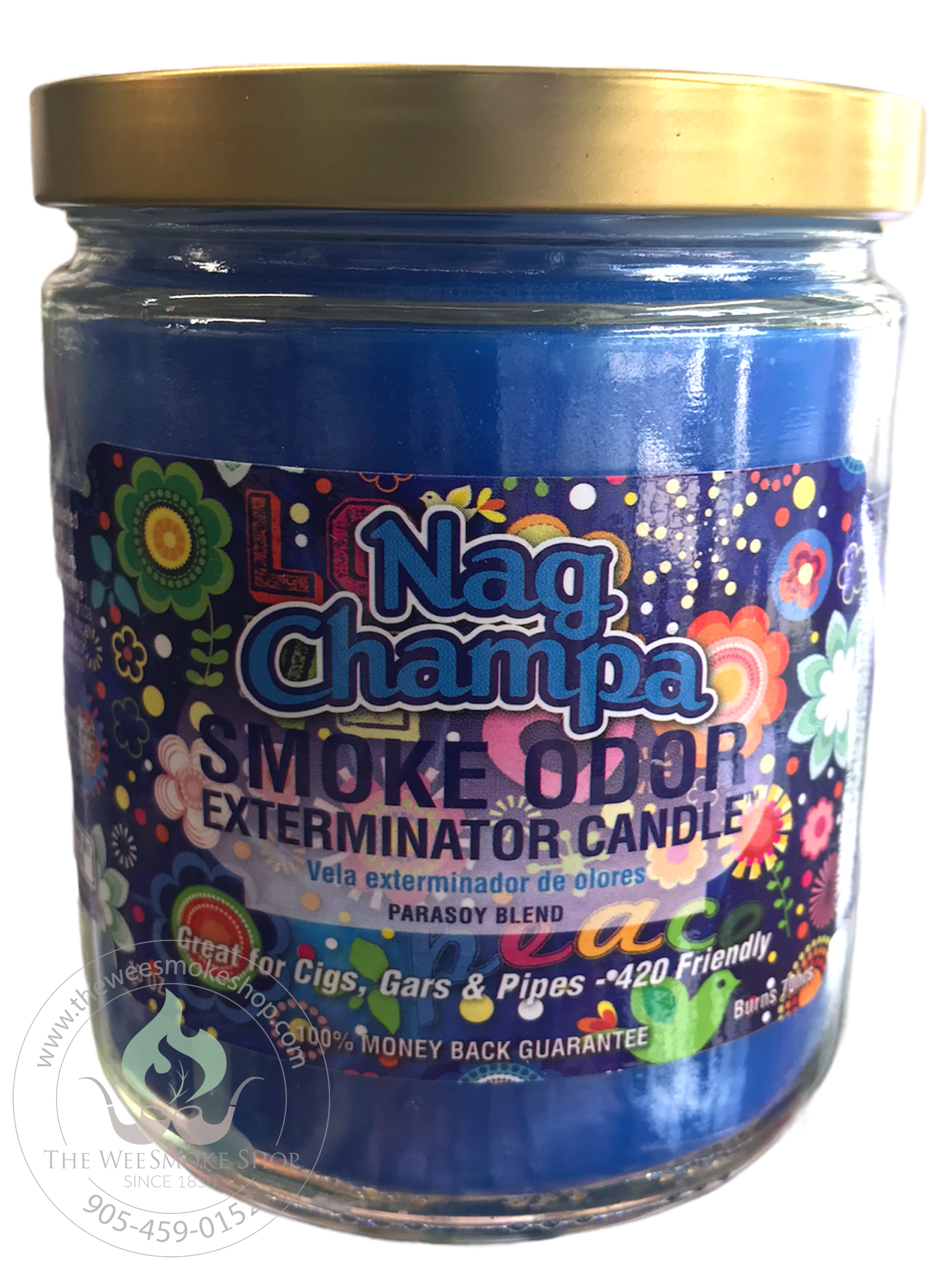 Nag Champa Smoke Odor Exterminator Candle - Wee Smoke Shop