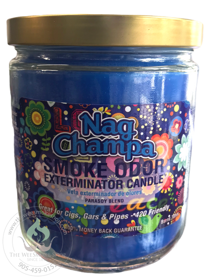 Nag Champa Smoke Odor Exterminator Candle - Wee Smoke Shop