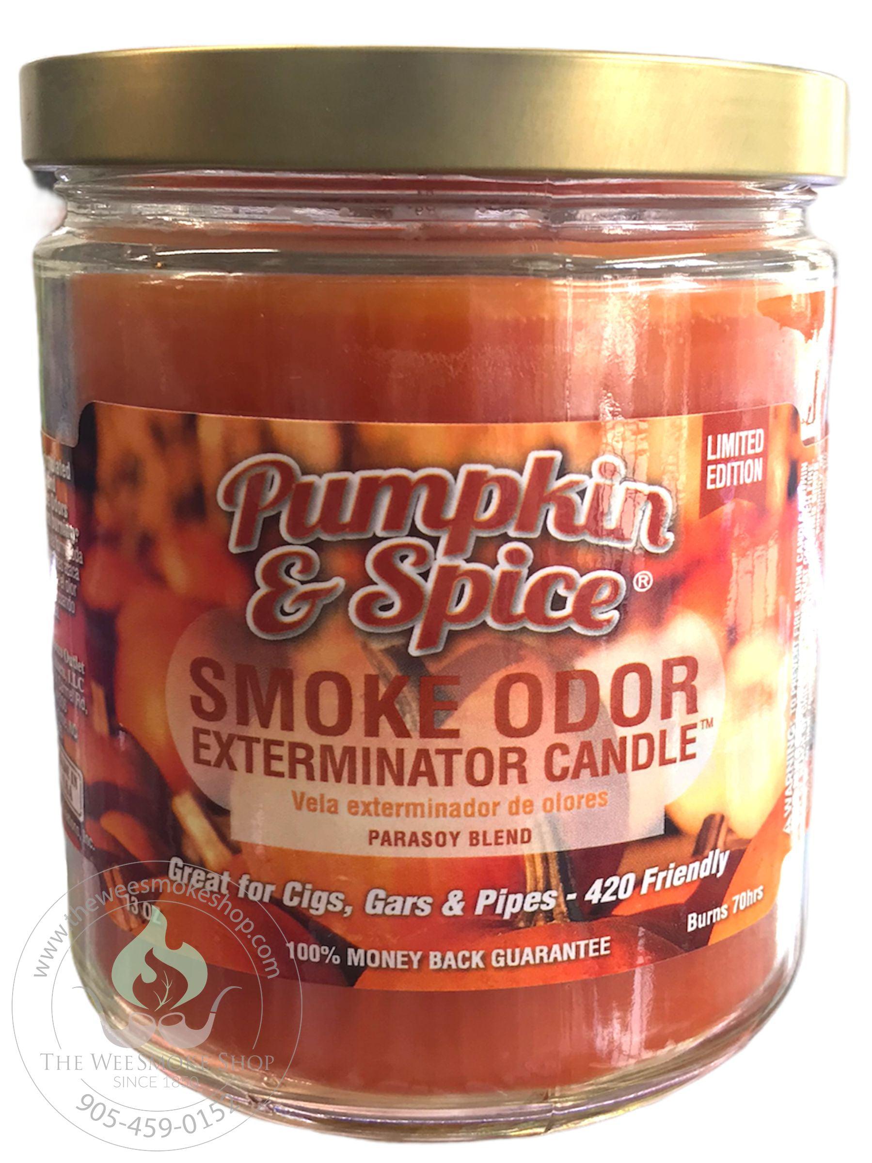 Pumpkin Spice Smoke Odor Exterminator Candle - Wee Smoke Shop