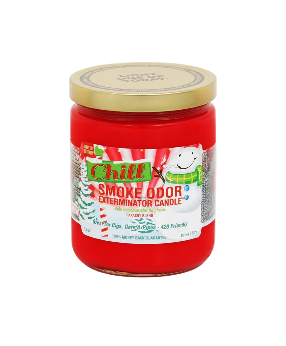 Smoke Odor Exterminator Candle - Chill - The Wee Smoke Shop