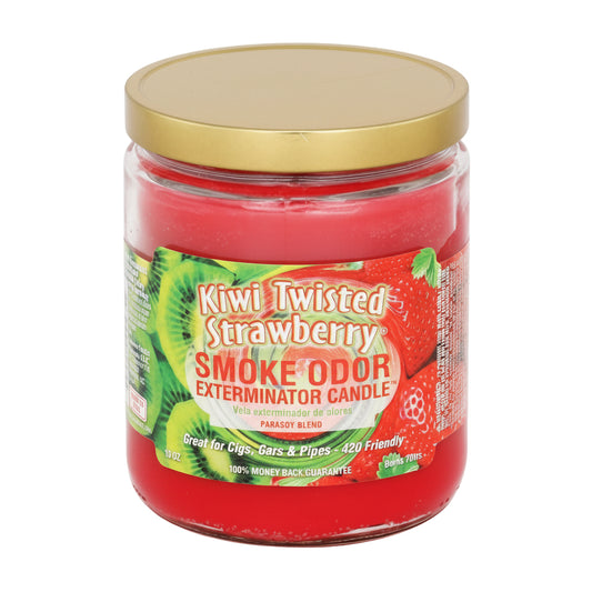 Smoke Odor Exterminator Candle - Kiwi Twisted Strawberry - The Wee Smoke Shop