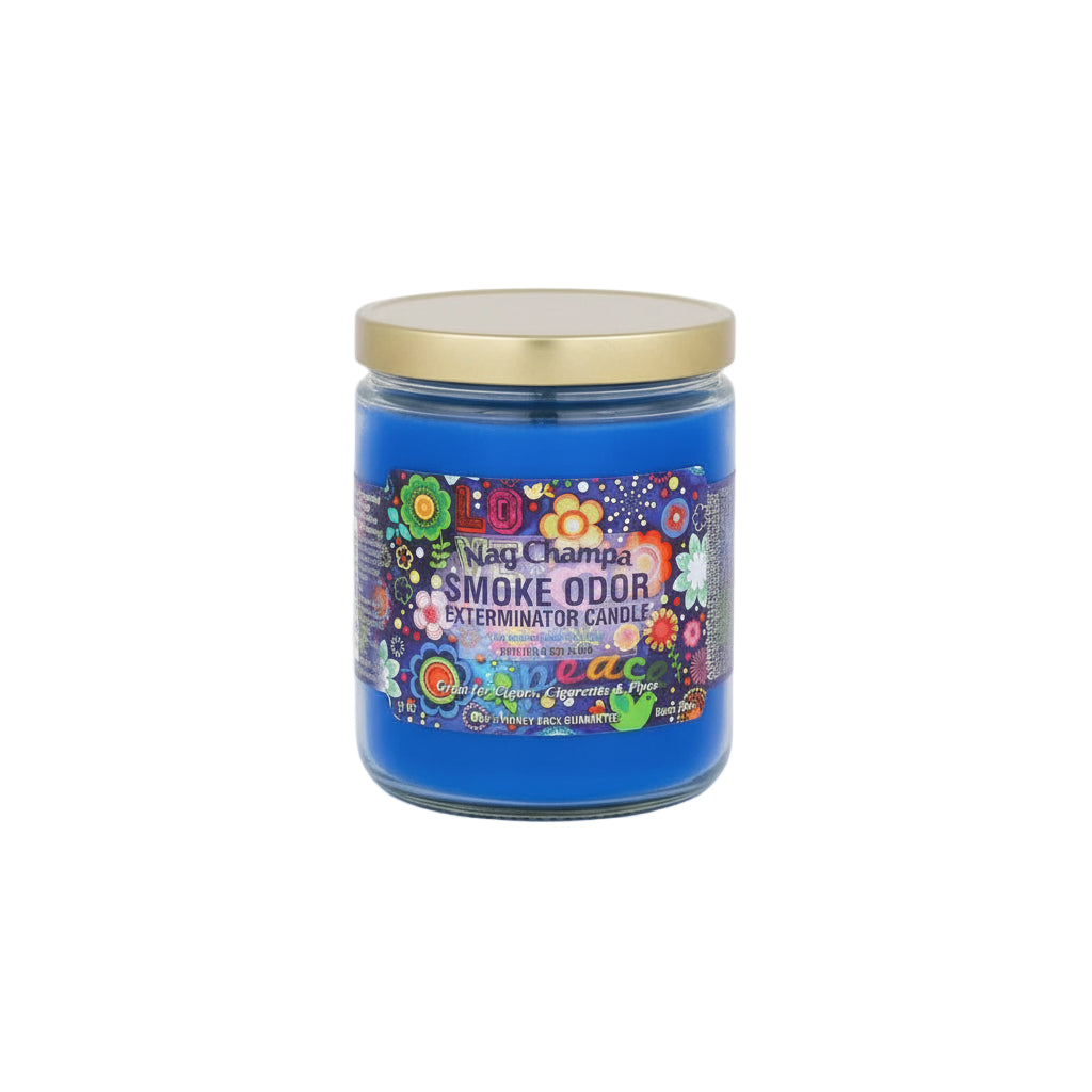 Nag Champa Smoke Odor Exterminator Candle - The Wee Smoke Shop