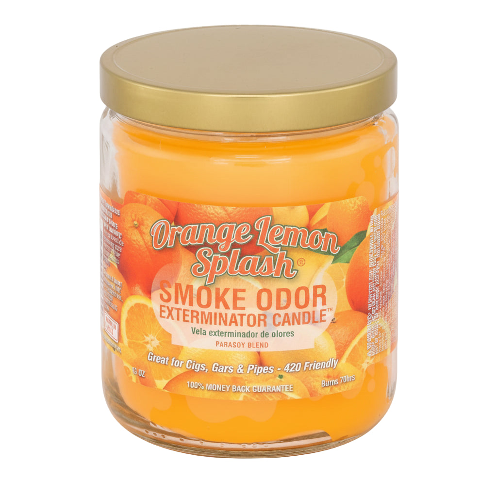 Smoke Odor Exterminator Candle - Orange Lemon Splash - The Wee Smoke Shop