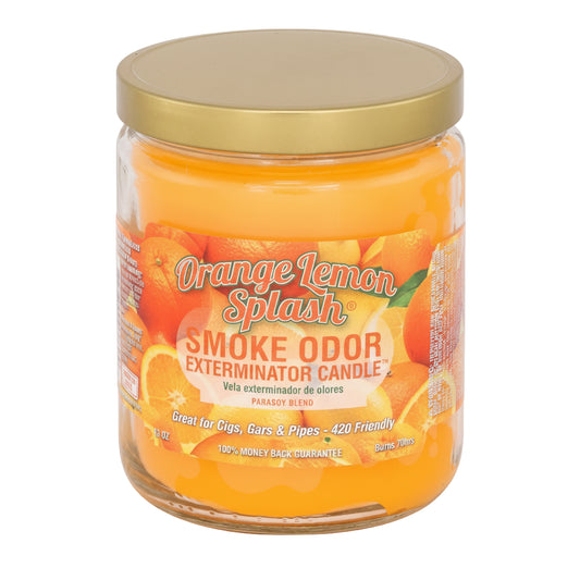 Smoke Odor Exterminator Candle - Orange Lemon Splash - The Wee Smoke Shop