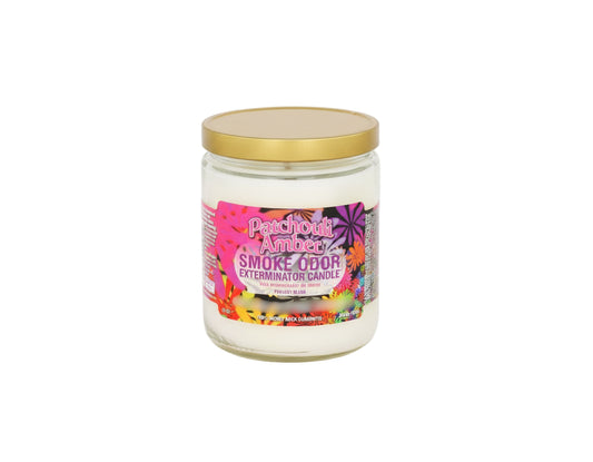 Smoke Odor Exterminator Candle - Patchouli Amber - The Wee Smoke Shop