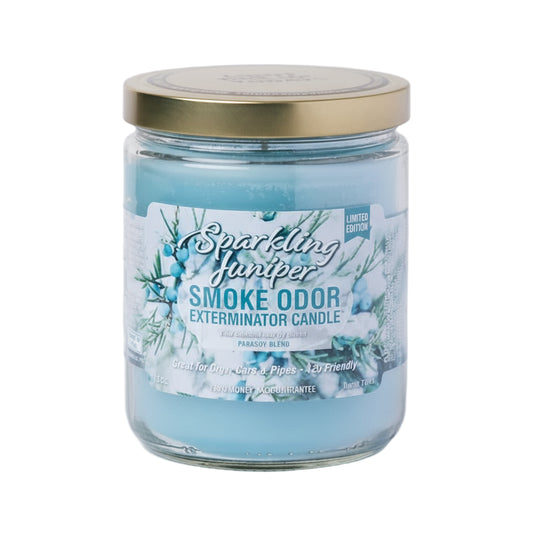 Smoke Odor Exterminator Candle - Sparkling Juniper - The Wee Smoke Shop