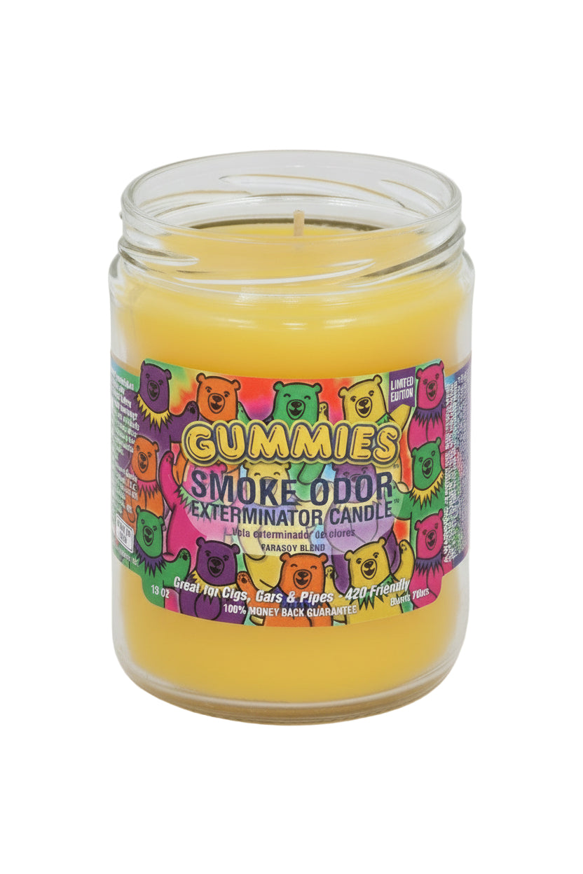 Smoke Odor Exterminator Candle - Gummies - The Wee Smoke Shop