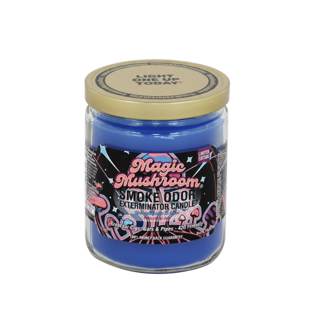 Smoke Odor Exterminator Candle - Magic Mushroom - The Wee Smoke Shop