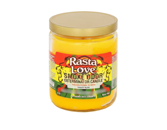 Smoke Odor Exterminator Candle - Rasta Love - The Wee Smoke Shop