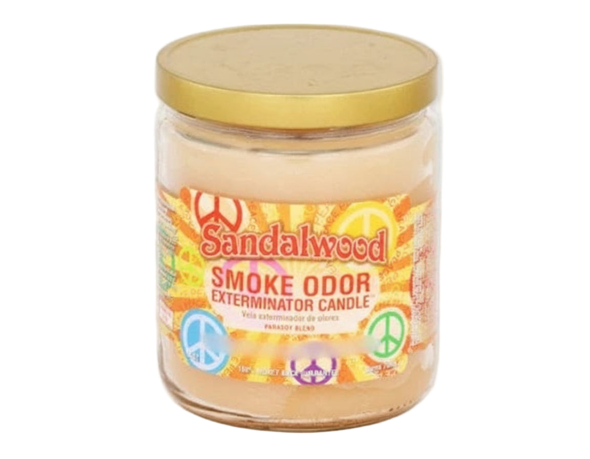 Smoke Odor Exterminator Candle - Sandalwood -The Wee Smoke Shop