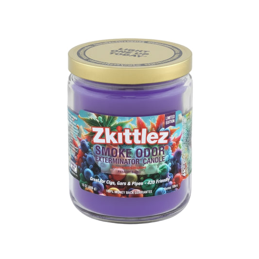 Smoke Odor Exterminator Candle - Zkittles - The Wee Smoke Shop
