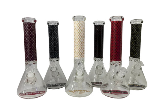 Supreme X LV 14" 9mm Beaker Bong - The Wee Smoke Shop