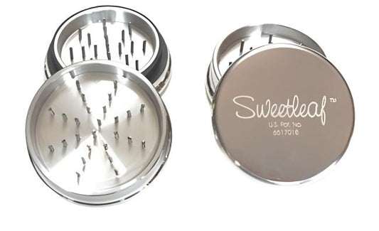 Sweetleaf 2-Part Metal Grinder (Large) - The Wee Smoke Shop