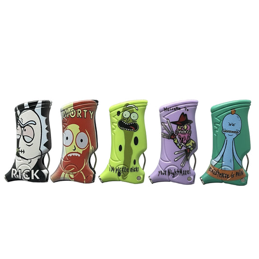 Rick And Morty Toker Poker All-in-One Lighter Holder - The Wee Smoke Shop