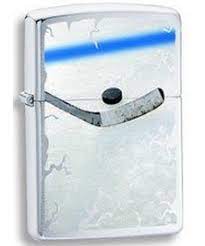 Zippo Hockey Stick Cracked