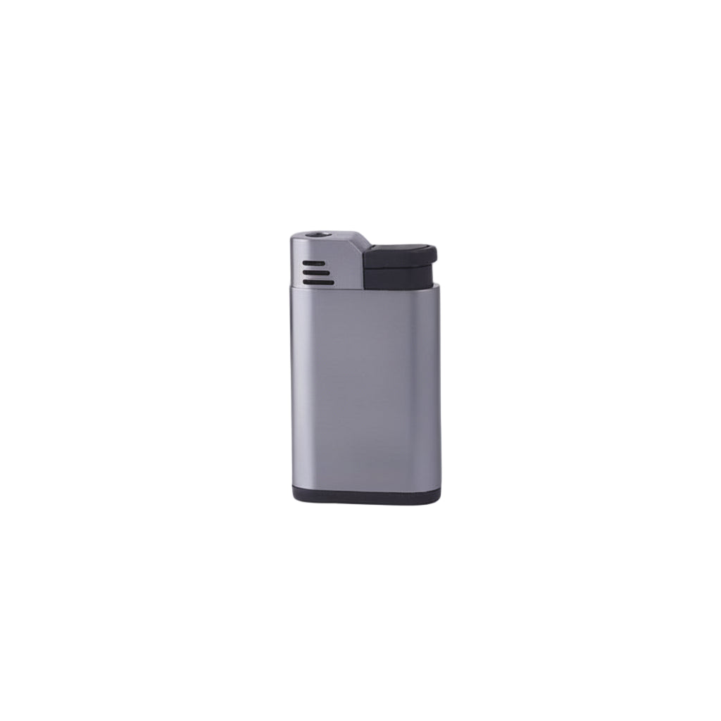 Vertigo Single Flame Torch Lighter - Silver - The Wee Smoke Shop