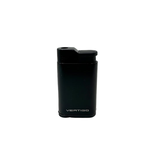 Vertigo Single Flame Torch Lighter - Black - The Wee Smoke Shop
