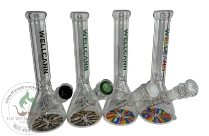 Wellcann 10" 5mm Beaker - Wellcann Bongs - The Wee Smoke Shop