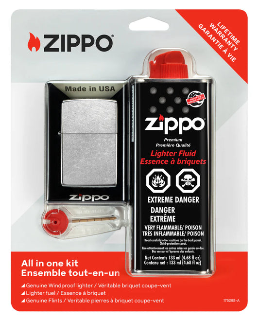 Zippo All In One Kit -Zippo Gift Set - The Wee SMoke Shop