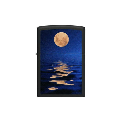 Zippo Full Moon Design - The Wee Smoke Shop