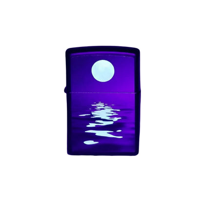 Zippo Full Moon Design - The Wee Smoke Shop