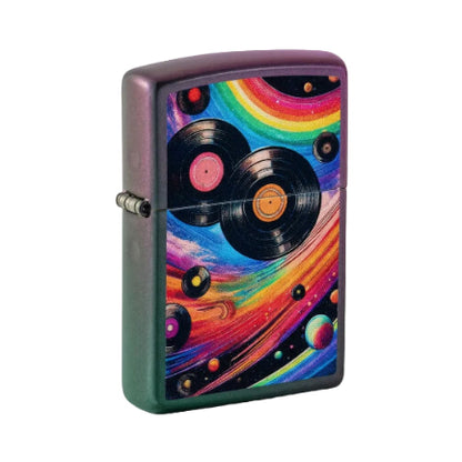 Zippo Funky Albums Lighter On white background
