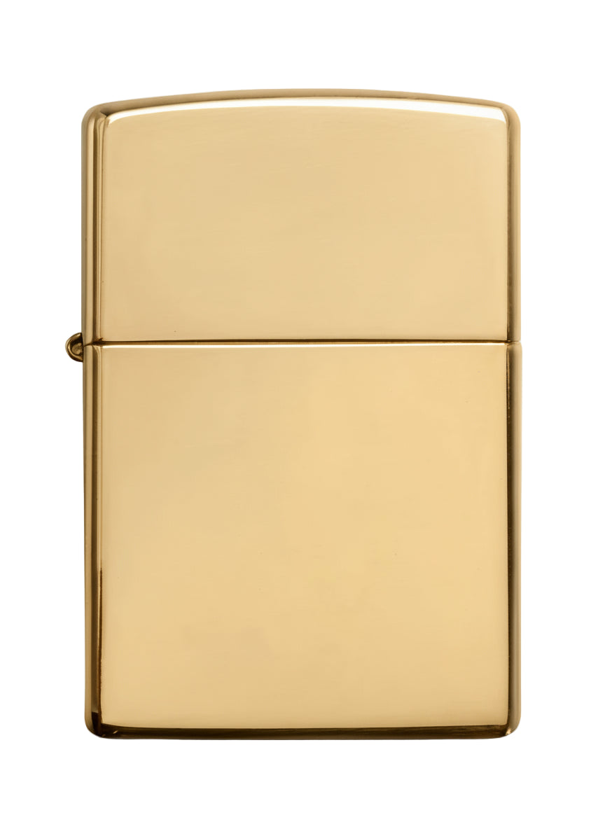 Zippo High Polish Brass - The Wee Smoke SHop