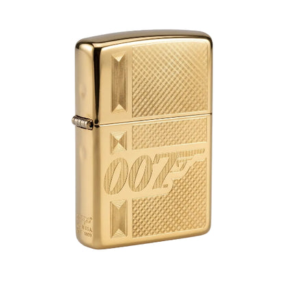 Zippo James Bond 007 Gun Logo Lighter on white background
