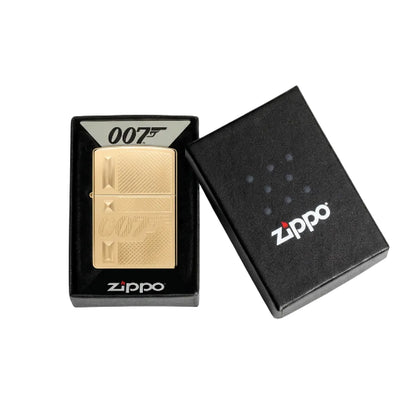 Zippo James Bond 007 Gun Logo Lighter on white background