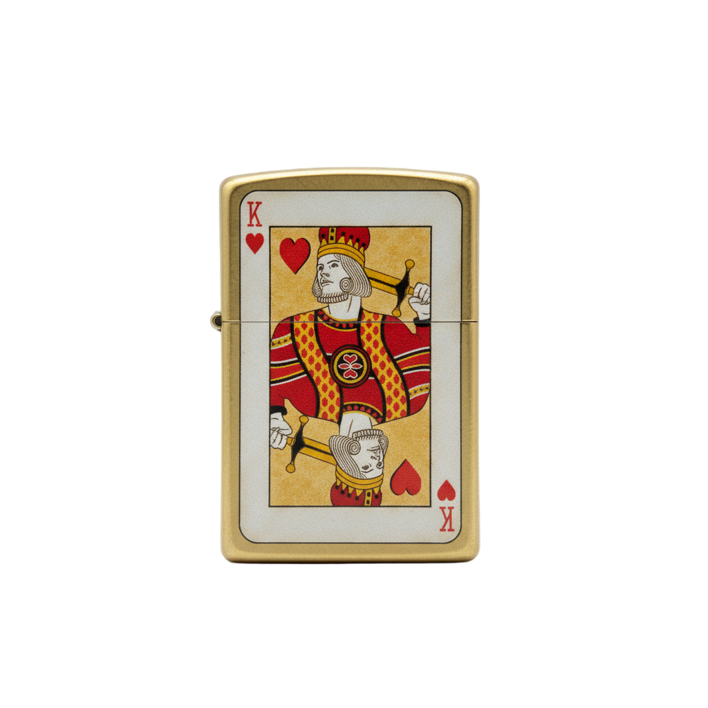 Zippo King of Hearts Design - The Wee Smoke Shop
