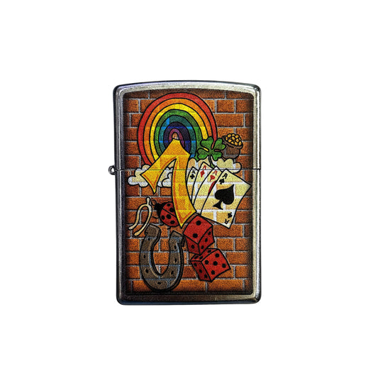 Zippo Lucky Symbols Design - The Wee Smoke Shop