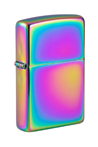 Zippo Metallic Leaf Lighter on white background