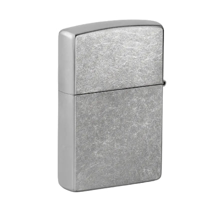 Zippo Metallic Skull Design Lighter On white Background
