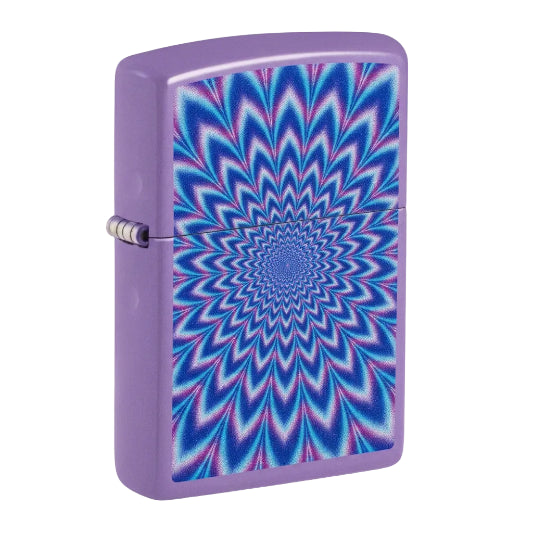 Zippo Optical Illusion Lighter on white background