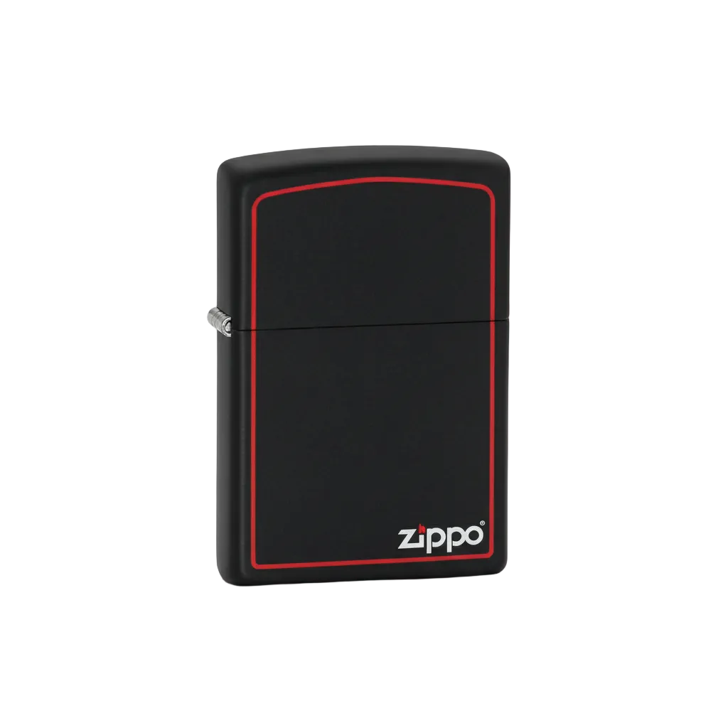 Zippo Red Border - The Wee Smoke Shop