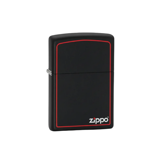 Zippo Red Border - The Wee Smoke Shop