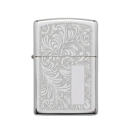 Zippo Regular Venetian Lighter on white Background