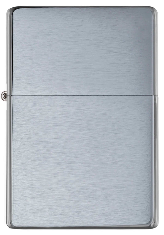 Zippo Vintage Chrome Brushed - The Wee Smoke Shop