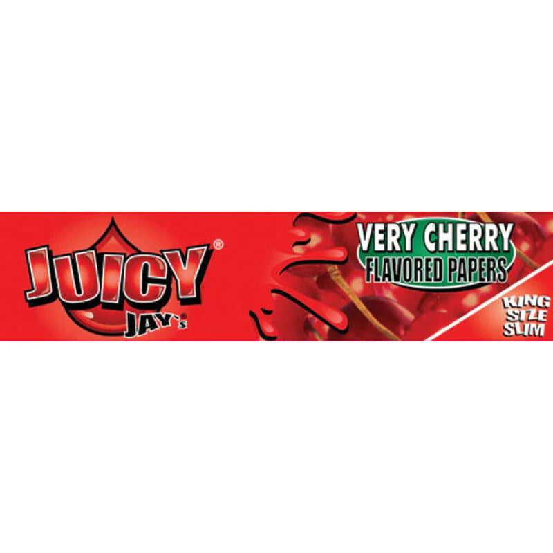 Juicy Jay's (King Size Slim) - Very Cherry- The Wee Smoke Shop