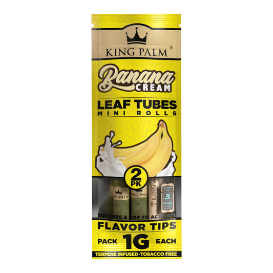 King Palm Mini - Banana Cream (2)- The Wee Smoke Shop