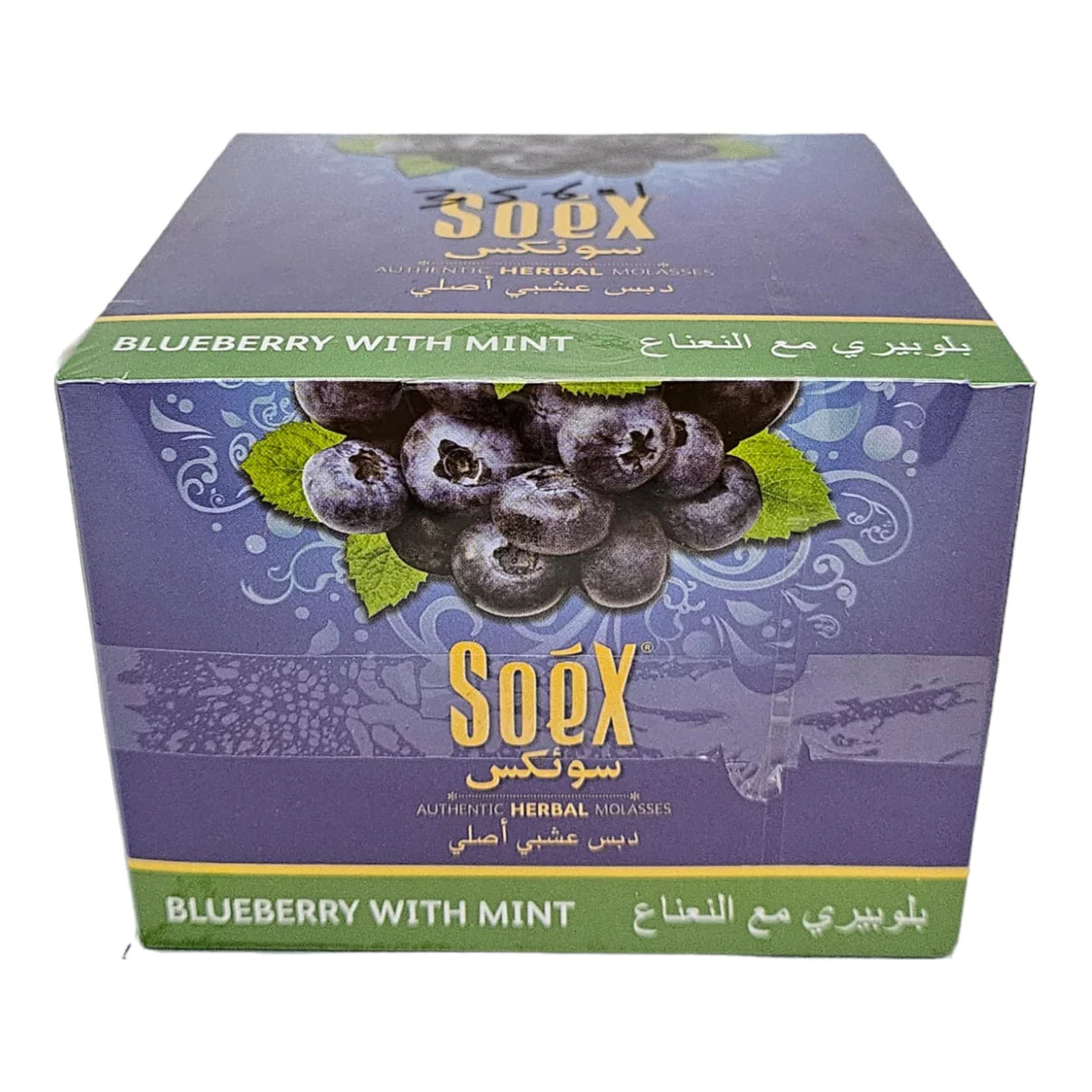 Soex Herbal Molasses (250g) Blueberry with Mint -The Wee Smoke Shop