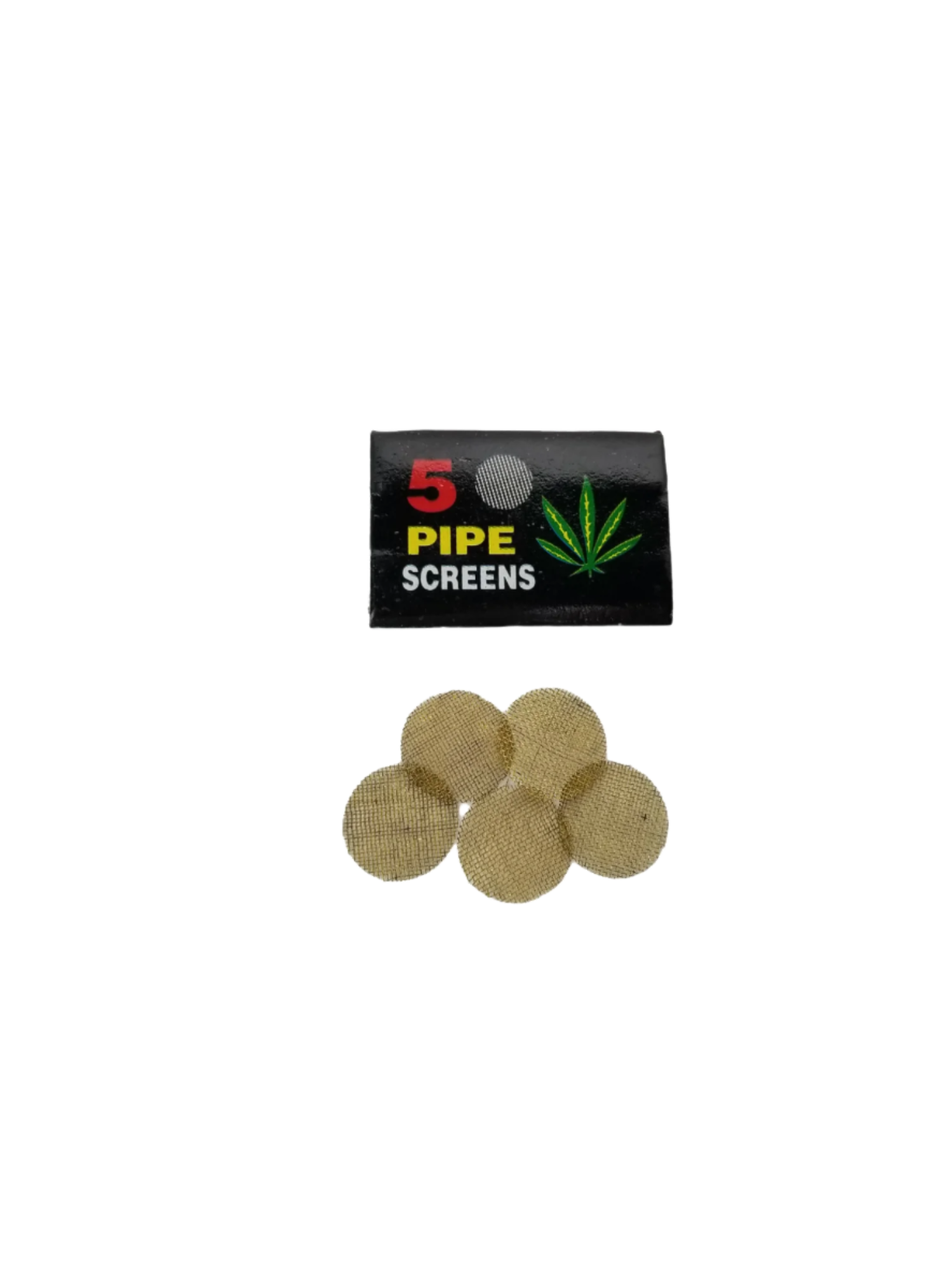 Brass Screens (5pc)-Pipe-The Wee Smoke Shop