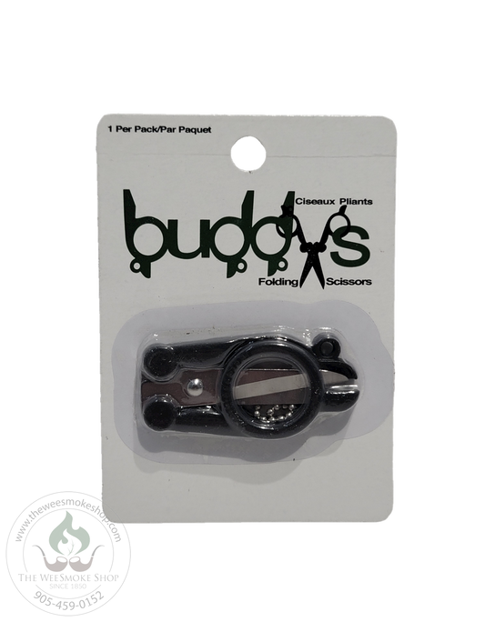 Buddys Folding Scissors-Grinder-The Wee Smoke Shop