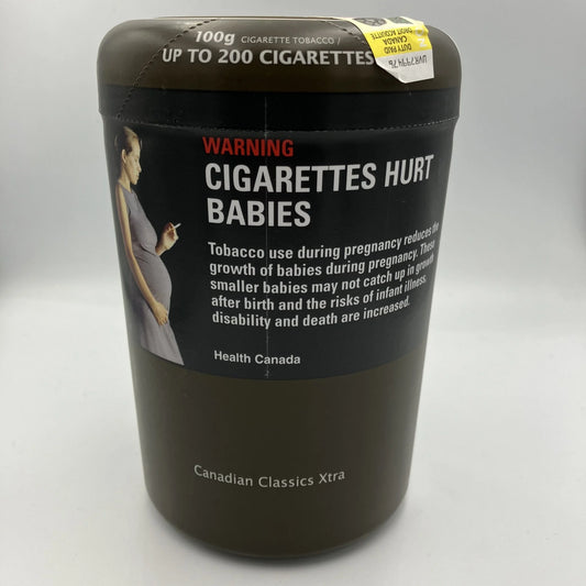 Canadian Classic Xtra (100g) - The Wee Smoke Shop