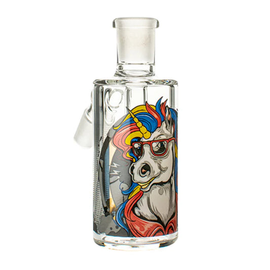 Cheech Unicorn Perc Ash Catcher (14mm at a 45 Degree Angle - The Wee Smoke Shop